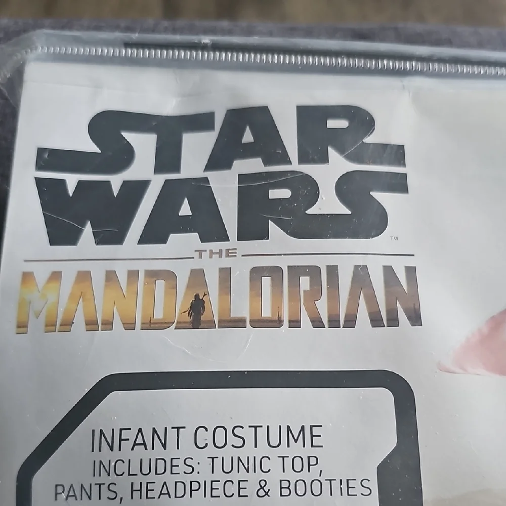 NWT Star Wars Grogu Mandalorian Infant Costume  12 / 18 Months Halloween Play - Picture 3 of 9